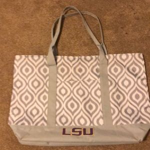 LSU Logo Beach Bag